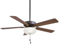 Minka Aire Fans Contractor II Uni Pack 5 Blade Ceiling Fan with Light Kit 18